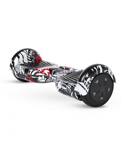 Hoverboard 6.5" negro Pirata