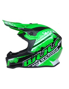 Casco WulfSport verde